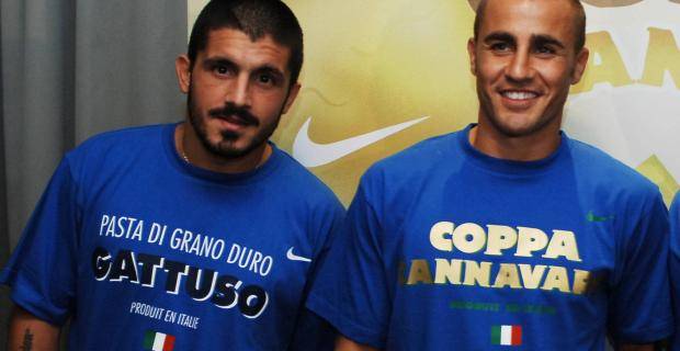 Gattuso e Cannavaro